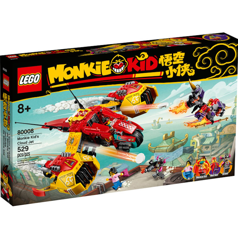 LEGO: Monike Kid's Cloud Jet - 529 Piece Building Kit [LEGO, #80008] Toys & Games LEGO