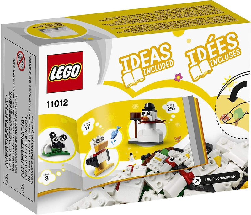 LEGO Classic: Creative White Bricks - 60 Piece Building Kit [LEGO, #11012] LEGO LEGO   