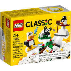 LEGO Classic: Creative White Bricks - 60 Piece Building Kit [LEGO, #11012] LEGO LEGO   