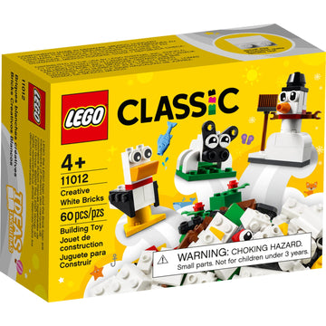 LEGO Classic: Creative White Bricks - 60 Piece Building Kit [LEGO, #11012] LEGO LEGO   