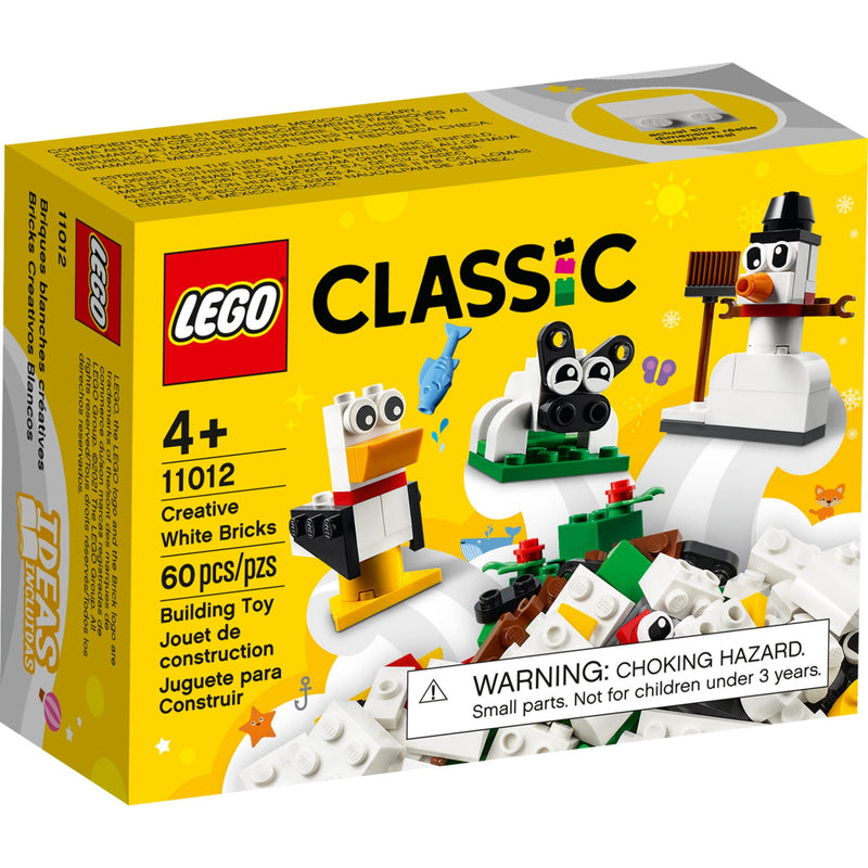 LEGO Classic: Creative White Bricks - 60 Piece Building Kit [LEGO, #11012] LEGO LEGO   