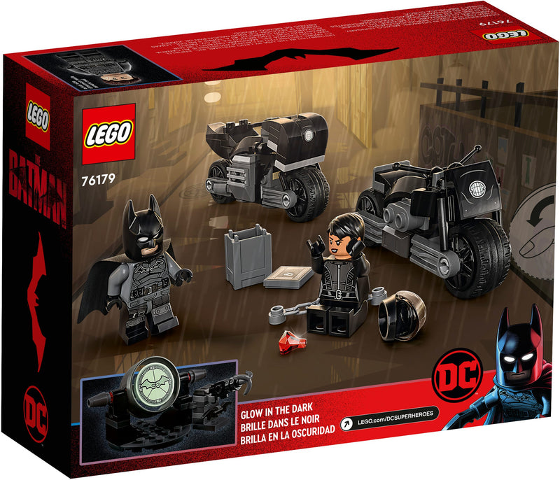 LEGO DC The Batman: Batman & Selina Kyle Motorcycle Pursuit- 149 Piece Building Kit [LEGO, #76179] LEGO LEGO   