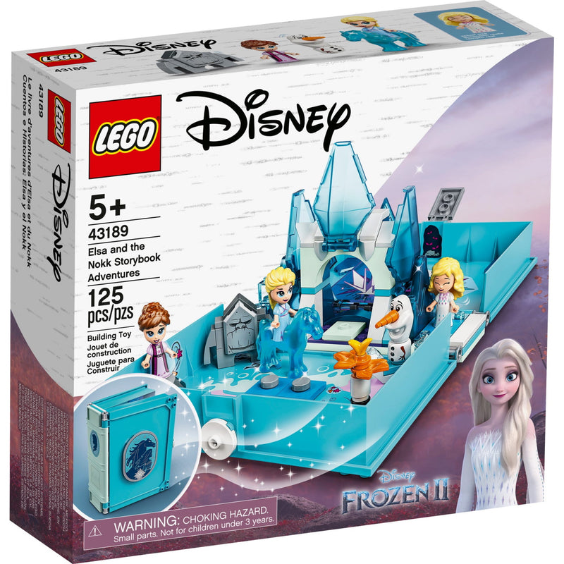 LEGO Disney Frozen II: Elsa and the Nokk Storybook Adventures - 125 Piece Building Kit [LEGO, #43189] LEGO LEGO   