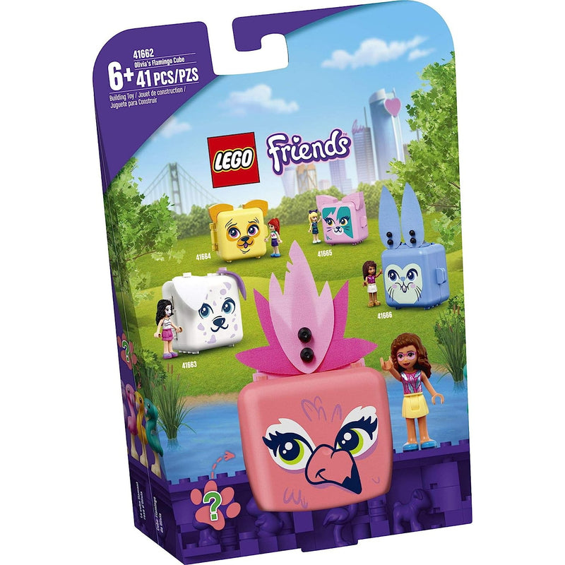 LEGO Friends: Olivia's Flamingo Cube - 41 Piece Building Kit [LEGO, #41662] LEGO LEGO   