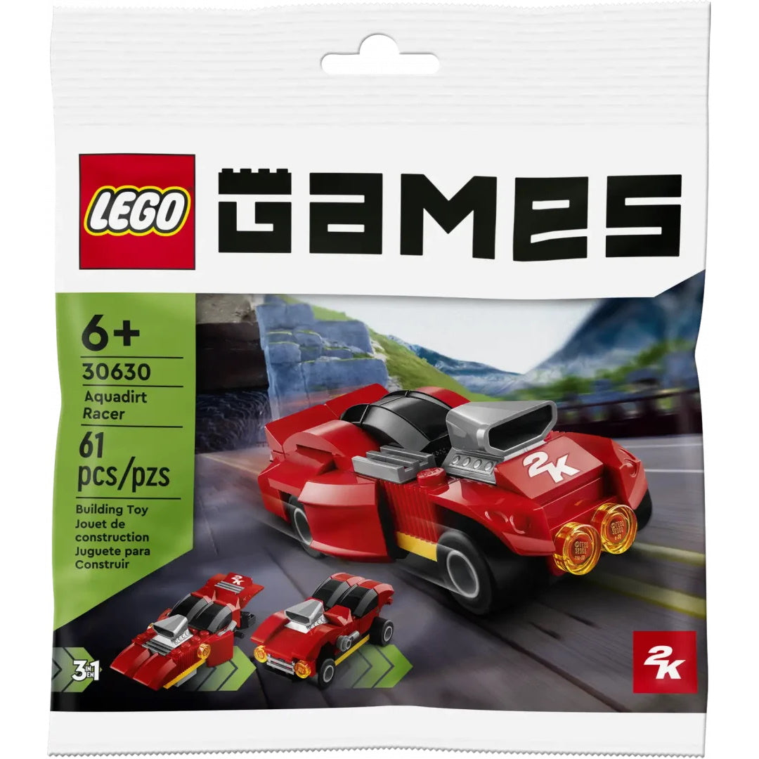 LEGO Games: 2K Drive Aquadirt Racer 61 Piece 3-in-1 Building Set