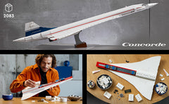 LEGO Icons: Concorde Aircraft - 2083 Piece Building Kit [LEGO, #10318] LEGO LEGO   