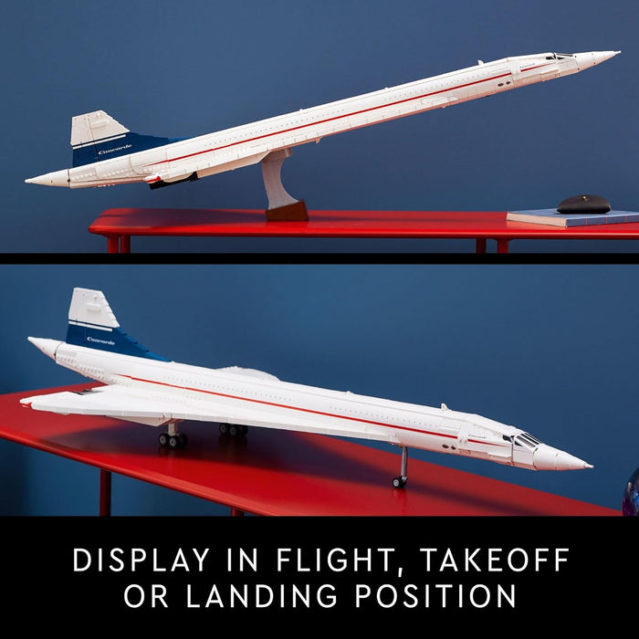 LEGO Icons: Concorde Aircraft - 2083 Piece Building Kit [LEGO, #10318]