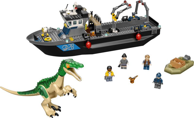 LEGO Jurassic World: Baryonyx Dinosaur Boat Escape - 308 Piece Building Kit [LEGO, #76942] LEGO LEGO   