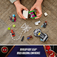 LEGO Marvel Spider-Man: Spider-Man vs. Mysterio's Drone Attack - 73 Piece Building Kit [LEGO, #76184] LEGO LEGO   