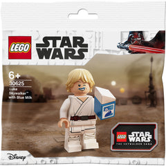 LEGO Star Wars: Luke Skywalker with Blue Milk - 6 Piece Building Kit [LEGO, #30625] LEGO LEGO   