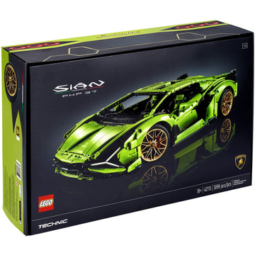 LEGO Technic: Lamborghini Sian FKP 37 - 3696 Piece Building Kit [LEGO, #42115] LEGO LEGO   