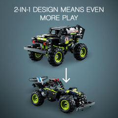 LEGO Technic: Monster Jam Grave Digger - 212 Piece Building Kit [LEGO, #42118] LEGO LEGO   