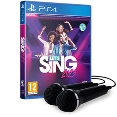 Let's Sing 2023 - Double Microphone Bundle [PlayStation 4] PlayStation 4 Video Game Ravenscourt   