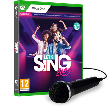 Let's Sing 2023 - Single Microphone Bundle [Xbox One] Xbox One Video Game Ravenscourt   