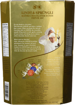 Lindt Lindor Assorted Chocolate Truffles (Hazelnut, Milk, White and Dark) - 900g [Snacks & Sundries] Snacks & Sundries Lindt   