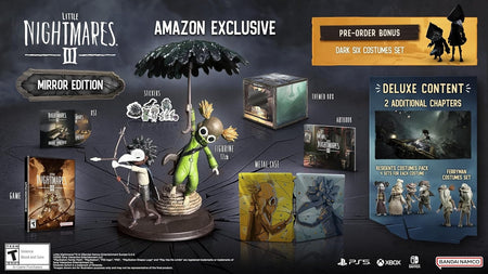 Little Nightmares III - Mirror Edition (Amazon Exclusive) [PlayStation 5] PlayStation 5 Video Game Bandai Namco