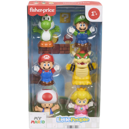 Little People: My Mario - Six Figure Pack Toys & Games Fisher Price