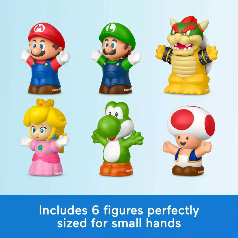 Little People: My Mario - Six Figure Pack Toys & Games Fisher Price