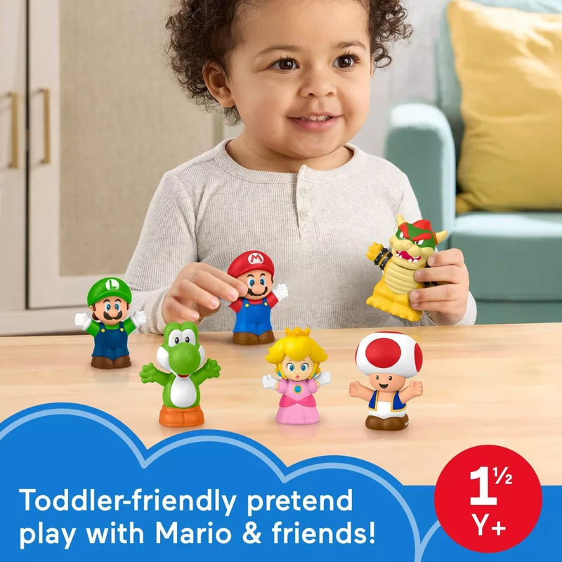Little People: My Mario - Six Figure Pack Toys & Games Fisher Price