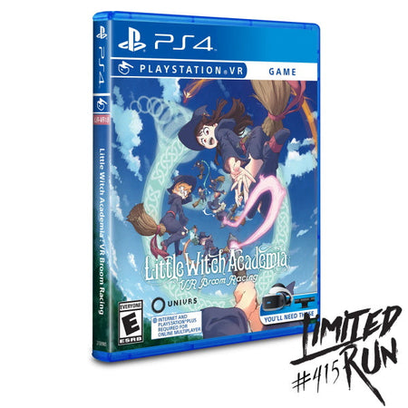 Little Witch Academia: VR Broom Racing - PSVR - Limited Run #415 [PlayStation 4] PlayStation 4 Video Game Limited Run Games   