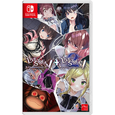 Livestream: Escape from Hotel Izanami + Livestream 2: Escape from Togaezuka Happy Place Collection [Nintendo Switch] Nintendo Switch Video Game Arc System Works