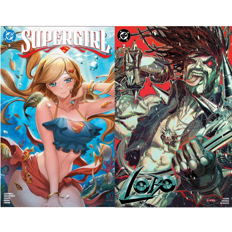 Lobo: #2 & Supergirl: #5 [John Giang & Rachta Lin Shopville Exclusive CVR Bundle]