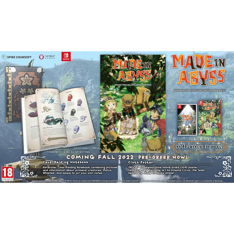 Made in Abyss: Binary Star Falling Into Darkness - Collector's Edition [Nintendo Switch] Nintendo Switch Video Game Spike Chunsoft   