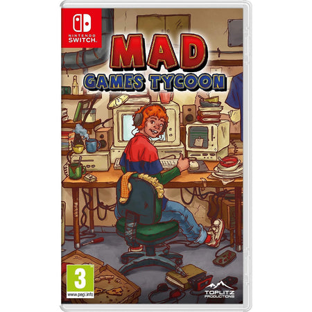 Mad Games Tycoon [Nintendo Switch] Nintendo Switch Video Game Toplitz Productions   