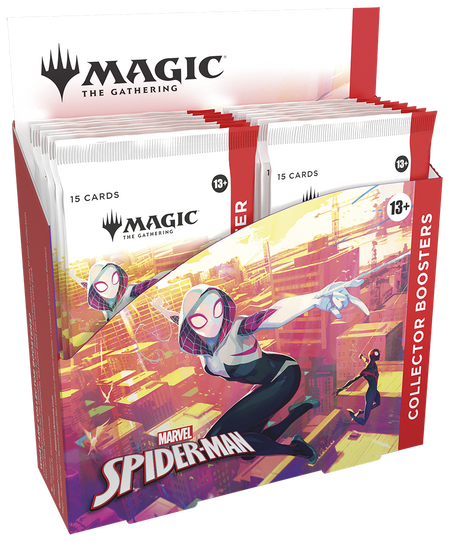 Magic: The Gathering MTG TCG: Marvel's Spider-Man Collector Booster Box - 12 packs Card Game Wizards of the Coast