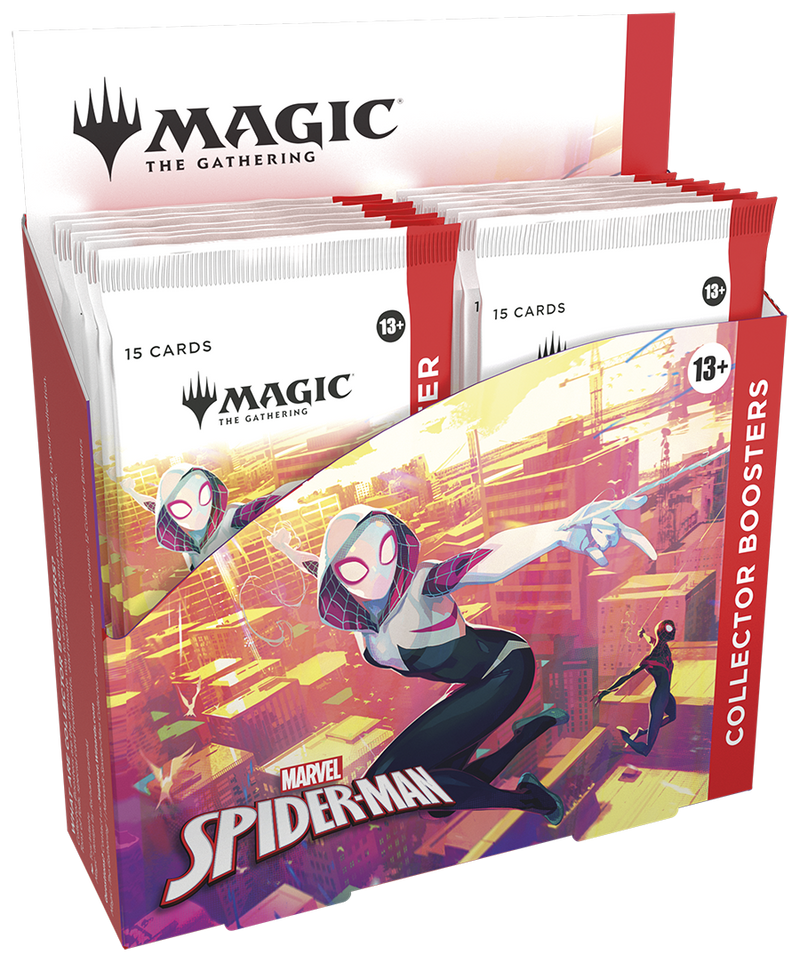 Magic: The Gathering MTG TCG: Marvel's Spider-Man Collector Booster Box - 12 packs Card Game Wizards of the Coast