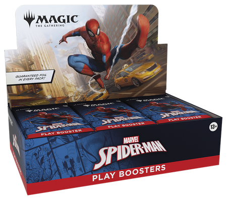 Magic: The Gathering MTG TCG: Marvel's Spider-Man Play Booster Box - 30 packs Card Game Wizards of the Coast