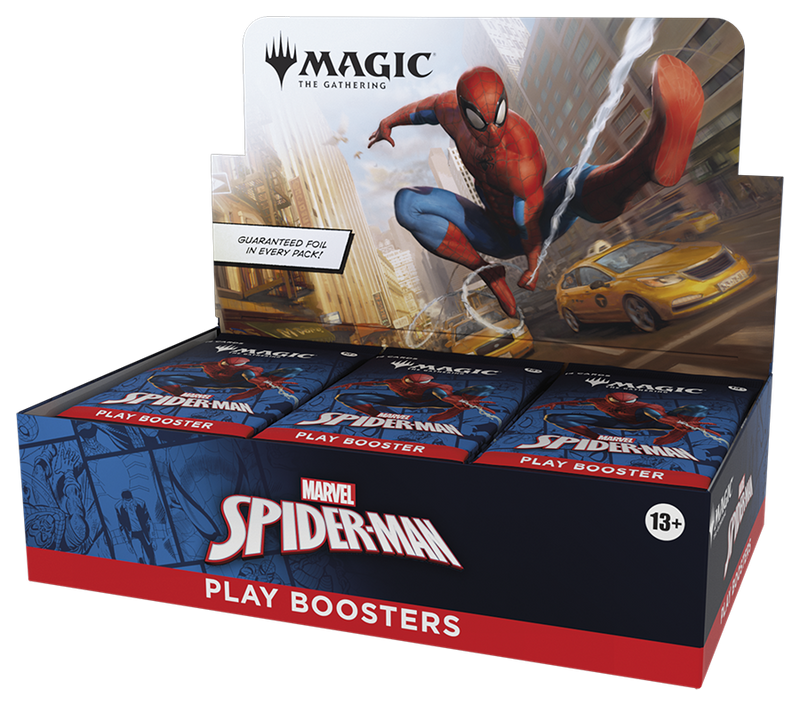 Magic: The Gathering MTG TCG: Marvel's Spider-Man Play Booster Box - 30 packs Card Game Wizards of the Coast