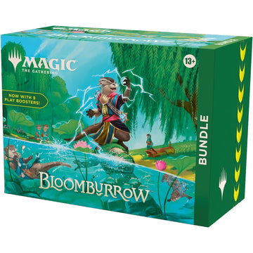 Magic the Gathering: Bloomburrow Bundle - 9 Packs & Exclusive Accessories Card Game Wizards of the Coast   