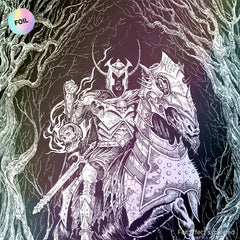 Magic: The Gathering TCG - Secret Lair - Death is Temporary, Metal is Forever Foil Edition Card Game Wizards of the Coast   