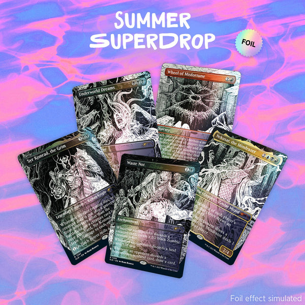 Magic: The Gathering TCG - Secret Lair - Death is Temporary, Metal