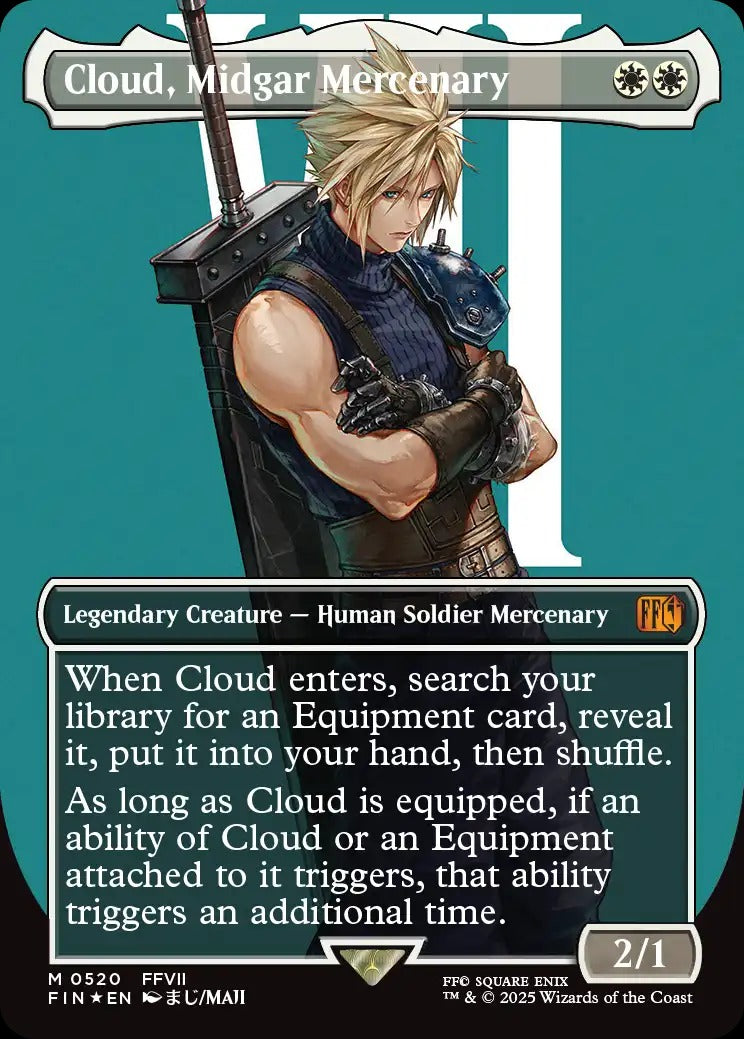 Magic: The Gathering TCG: Final Fantasy Sleeved Play Booster - 1 Pack Card Game Wizards of the Coast