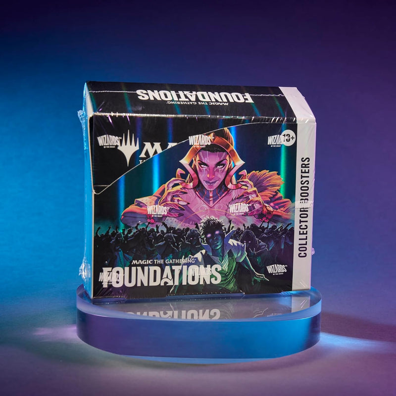 Magic: The Gathering TCG: Foundations Collector Booster Box - 12 Packs Card Game Wizards of the Coast