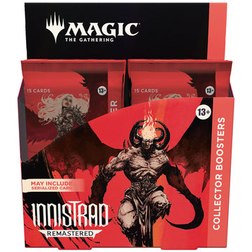 Magic: The Gathering TCG: Innistrad Remastered Collector Booster Box - 12 Packs Card Game Wizards of the Coast