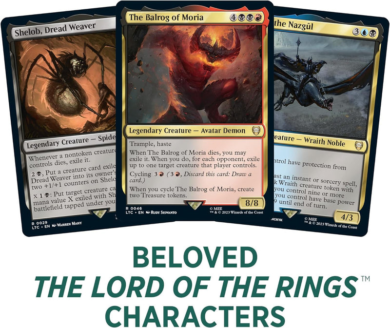 Magic The Gathering MTG TCG: The Lord of the Rings: Commander Deck - The Hosts of Mordor Card Game Wizards of the Coast   