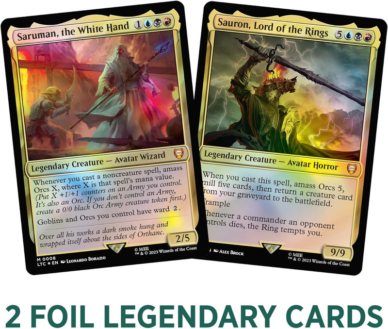 Magic The Gathering MTG TCG: The Lord of the Rings: Commander Deck - The Hosts of Mordor Card Game Wizards of the Coast   