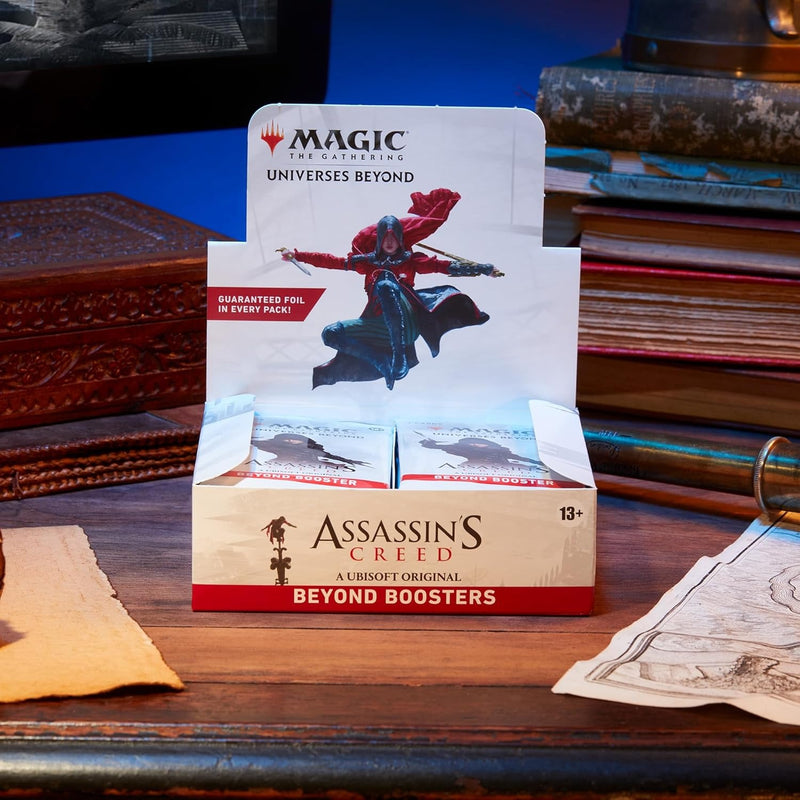 Magic: The Gathering TCG Universes Beyond: Assassin’s Creed Beyond Booster Box - 24 Packs Card Game Wizards of the Coast