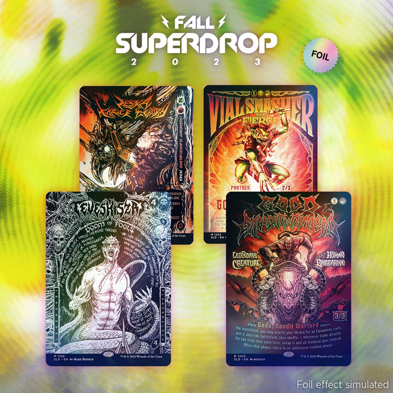 Magic The Gathering TCG - Secret Lair Fall Superdrop 2023 - Keep Partying, Shred Harder Than You Previously Thought Possible Foil Edition Card Game Wizards of the Coast   