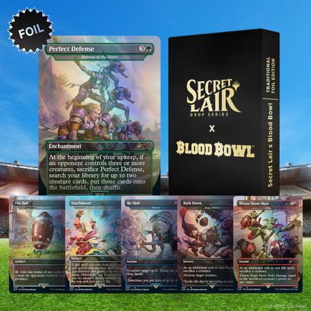 Magic: The Gathering TCG - Secret Lair x Blood Bowl - Foil Card Game Wizards of the Coast   