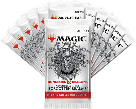 Magic: The Gathering TCG - Adventures in The Forgotten Realms Collector Booster Box - 12 Packs Card Game Wizards of the Coast   