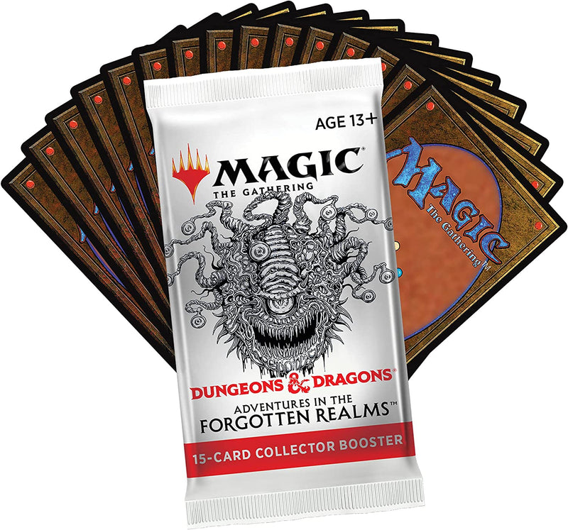 Magic: The Gathering TCG - Adventures in The Forgotten Realms Collector Booster Box - 12 Packs Card Game Wizards of the Coast   