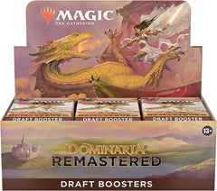 Magic: The Gathering TCG - Dominaria Remastered Draft Booster Box - 36 Packs Card Game Wizards of the Coast   