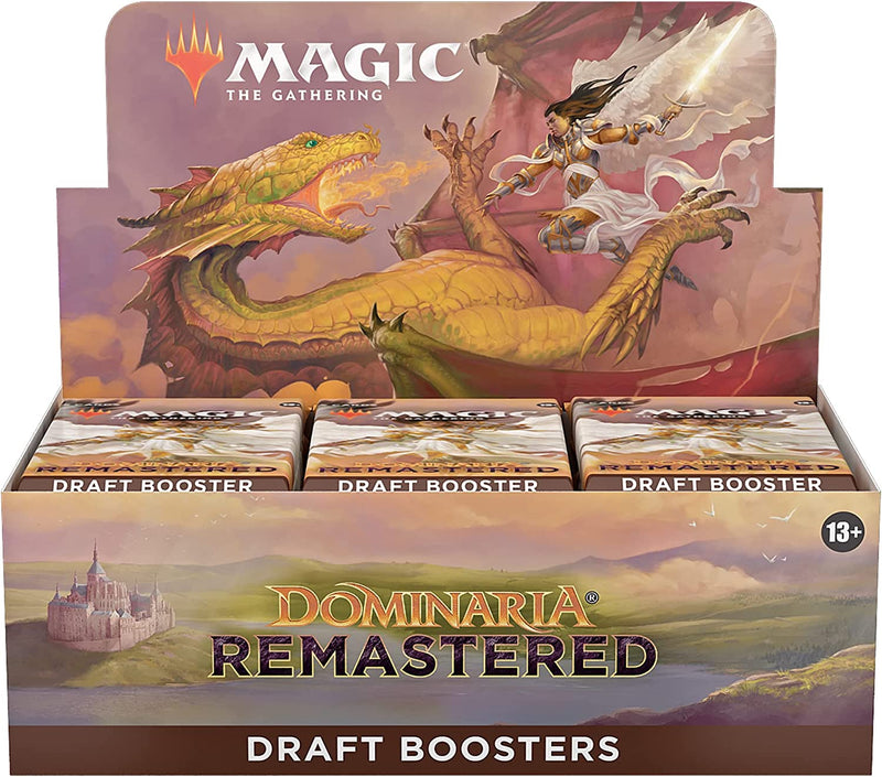 Magic: The Gathering TCG - Dominaria Remastered Draft Booster Box - 36 Packs Card Game Wizards of the Coast   