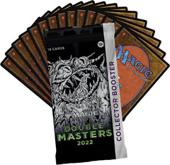Magic: The Gathering TCG - Double Masters 2022 Collector Booster Box - 4 Packs Card Game Wizards of the Coast   