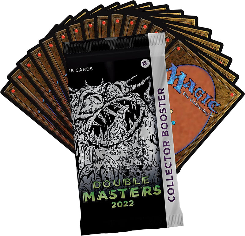 Magic: The Gathering TCG - Double Masters 2022 Collector Booster Box - 4 Packs Card Game Wizards of the Coast   