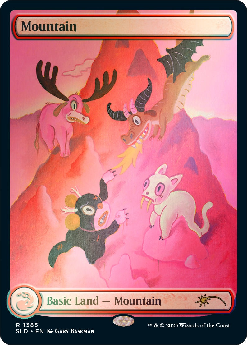 Magic: The Gathering TCG - Secret Lair Artist Series - Gary Baseman Foil Edition Card Game Wizards of the Coast   